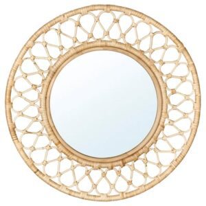 آینه دور حصیری ایکیا GRINSBOL