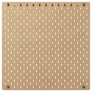 بورد دیواری چوبی ایکیا SKADIS ابعاد 56x56