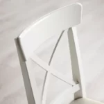 صندلی با تشک ایکیا مدل INGOLF سفید