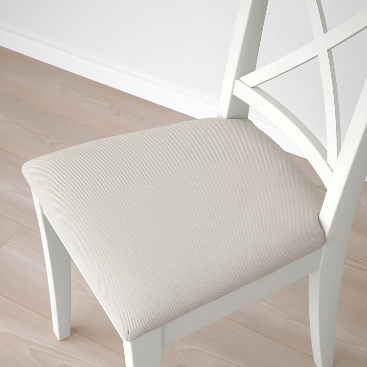 صندلی کفی دار ایکیا INGOLF سفید