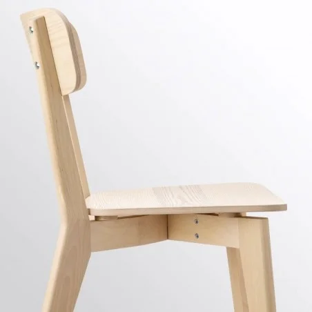 صندلی ایکیا LISABO چوبی / زردان