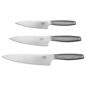 ست سه تایی چاقو ایکیا 365+ با تیغه ی فولادی