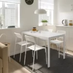 میز و صندلی ایکیا MELLTORP / ADDE مناسب برای آشپزخانه