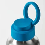 بطری استیل آب ایکیا مدل ENKELSPARIG استیل ضدزنگ، آبی روشن/ ۰.۵ لیتر