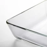 ظرف فر و سرو شیشه شفاف 35x25 برند ایکیا مدل MIXTUR