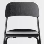 صندلی ایکیا مدل FRANKLIN با پشتی/ مشکی ۷۴ سانتی‌متر