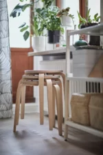 خرید اینترنتی صندلی سه‌پایه ایکیا مدل KYRRE