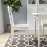 صندلی بدون کفی ایکیا مدل INGOLF سفید