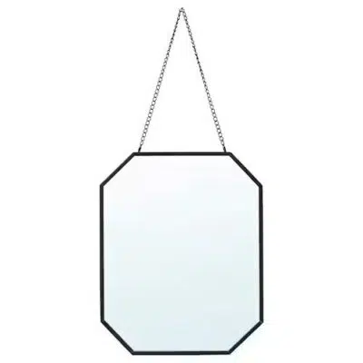 آینه ایکیا LASSBYN مشکی /زردان