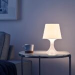آباژور رومیزی ایکیا مدل LAMPAN سفید
