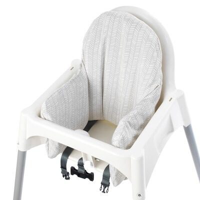 خرید آنلاین بالشتک صندلی کودک ایکیا ANTILOP سفید