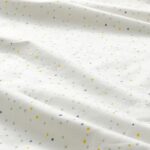 قیمت ملحفه کشدار تشک کودک ایکیا DROMSLOTT طرح نقطه چند رنگ