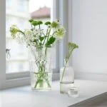 گلدان شیشه ای و طرح دار ایکیا SMALLSPIREA