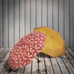 چتر تاشو طرح دار ایکیا مدل KNALLA/ زرد