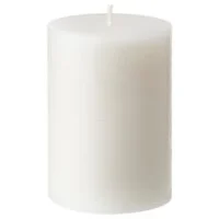 شمع معطر ایکیا ADLAD سفید اندازه 10 سانتی متر