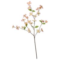 شاخه گل مصنوعی داگ وود ایکیا SMYCKA رنگ صورتی