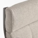 خرید آنلاین صندلی راحتی POANG ایکیا مدل قهوه‌ای - مشکی/بژ گونارد