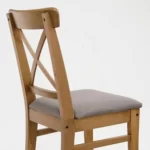 قیمت صندلی کفی دار ایکیا مدل INGOLF رنگ چوب