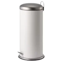 سطل زباله پدالی ایکیا MJOSA، سفید، 30 لیتری