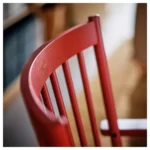 خرید اینترنتی صندلی راحتی ایکیا مدل PERSBOL فریم قهوه‌ای - قرمز
