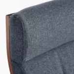 قیمت صندلی راحتی POANG ایکیا مدل قهوه‌ای/ آبی گونارد