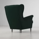 انواع صندلی راحتی ایکیا مدل STRANDMON سبز تیره