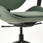 صندلی اداری چرخشی ایکیا مدل HATTEFJALL با روکش گونارد سبز/ مشکی
