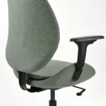 انواع صندلی اداری ایکیا مدل HATTEFJALL با روکش گونارد سبز/ مشکی