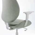 صندلی ایکیا مدل HATTEFJALL با روکش گونارد سبز روشن/ سفید