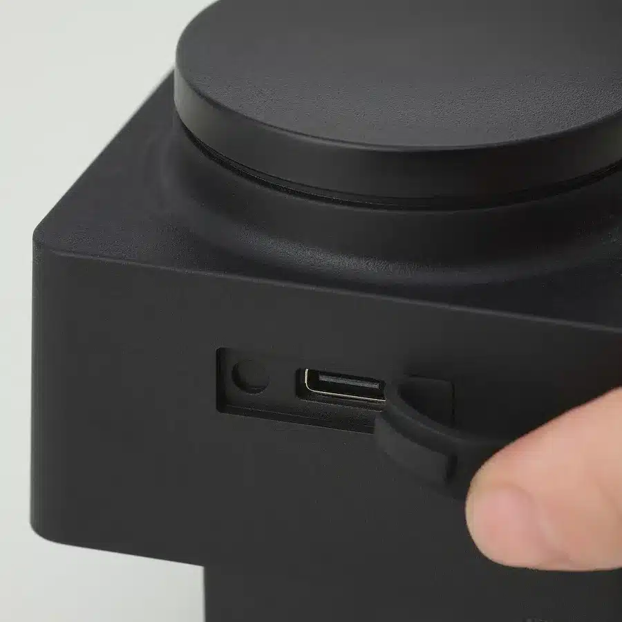 قیمت نورافکن LED گیره ای ایکیا مدل TAGVIRKE مشکی/ باتری خور