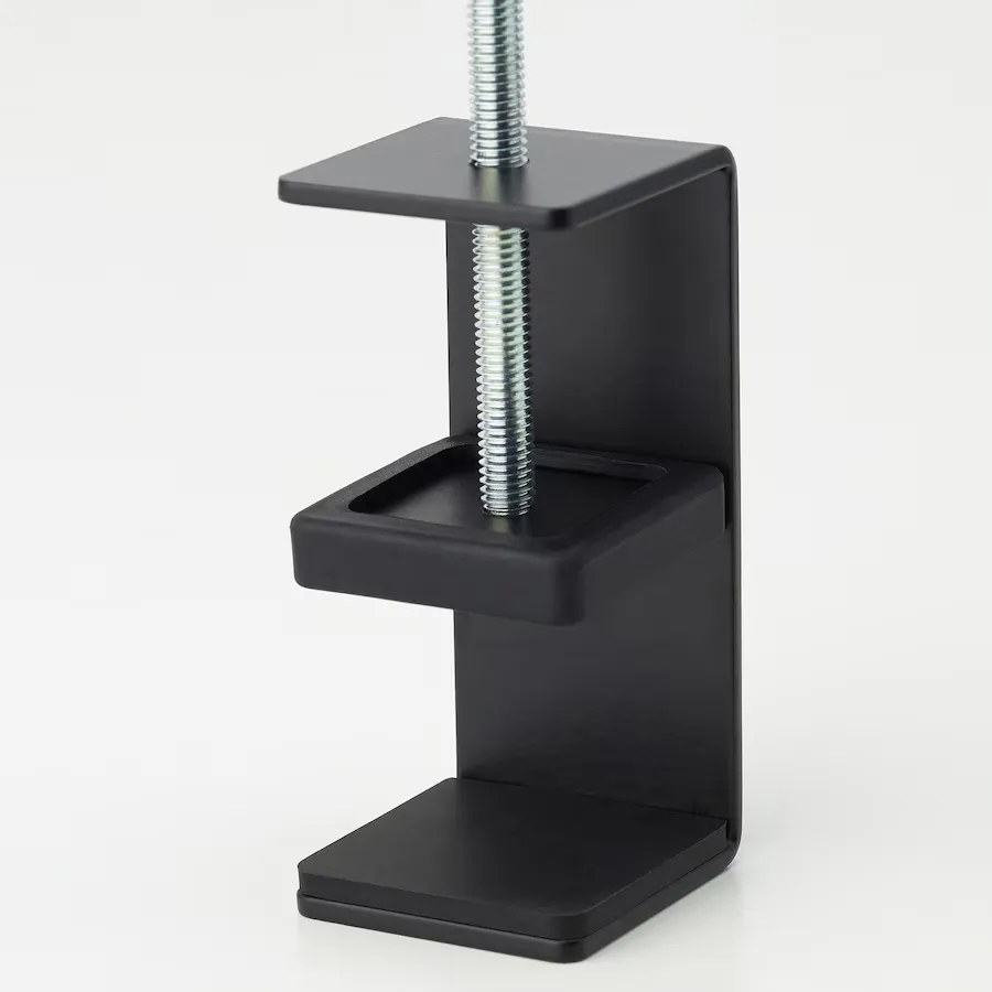 خرید نورافکن LED گیره ای ایکیا مدل TAGVIRKE مشکی/ باتری خور