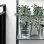 گیاه مصنوعی ایکیا مدل FEJKA طرح آویز قلبی قطر ۹ سانتی‌متر