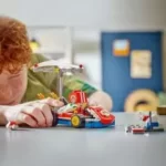 ماشین مسابقه‌ای استاندارد ماریو از سری LEGO Mario Kart