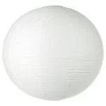 شید/ کلاهک چراغ آویزایکیا مدل  GULLSUDARE دست‌ساز، سفید ۷۰ سانتی‌متر