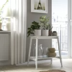 خرید گلدان ایکیا مدل HONUNGSPALM خاکستری/ بژ، 15 سانتی‌متر