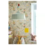 لوستر اتاق کودک ایکیا مدل ‌ TROLLBO سبز روشن