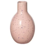 گلدان ایکیا مدل BLODBJORK، صورتی کم‌رنگ/آبی