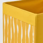 خرید باکس نظم دهنده ایکیا مدل DRONA، زرد تیره