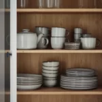 بشقاب کوچک ایکیا مدل GLADELIG، خاکستری، ۲۰ سانتی‌متر