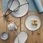 خرید آنلاین بشقاب کناری ایکیا مدل GLADELIG، خاکستری، ۲۰ سانتی‌متر