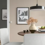 گلدان سرامیکی ایکیا مدل GLANSGRAN بژ/مشکی