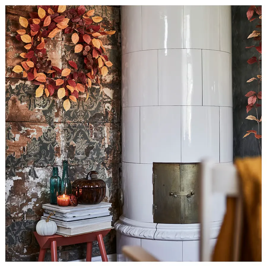 انواع حلقه گل مصنوعی ایکیا مدل HOSTAGILLE، رنگ‌های ترکیبی