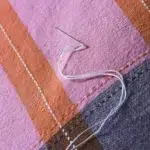 کاور زیپ دار کوسن ایکیا مدل MAVINN، صورتی و نارنجی