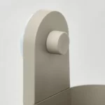 انواع نظم دهنده دیواری ایکیا مدل OBONAS پایه مکشی، خاکستری-بژ