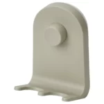 قلاب سه‌گانه دیواری ایکیا مدل OBONAS، پایه مکشی، خاکستری-بژ