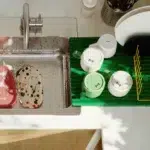 آبچکان ایکیا مدل RINNIG، زرد