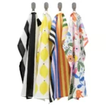 دستمال آشپزخانه ایکیا مدل RINNIG، طرح دار/ رنگ‌های ترکیبی