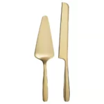 ست پذیرایی ۲ تکه ایکیا مدل  TILLAGD، رنگ برنجی