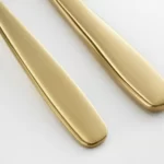 ست شیرینی خوری ۲ تکه ایکیا مدل  TILLAGD، رنگ برنجی