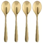 قاشق قهوه ایکیا مدل TILLAGD، رنگ برنجی، ۱۲ سانتی‌متر